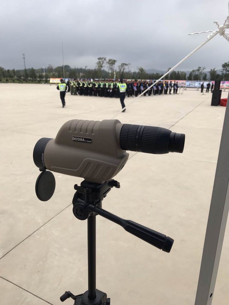 沙漠之狐12-36x60與槍瞄武警實(shí)測(cè) (8)