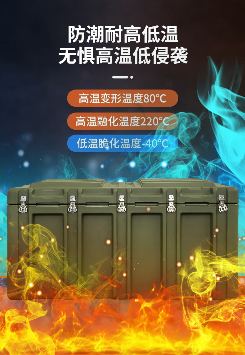 戶外軍綠滾塑箱_06